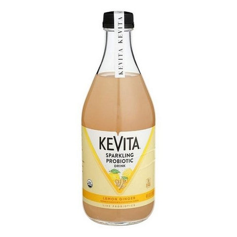 Kevita, Sparkling Probiotic Drink Lemon Ginger, 40 Oz (Case Of 6)