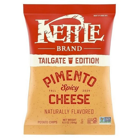 Kettle Brand, Spicy Pimento Cheese Chips, 6.5 Oz (Case Of 12)