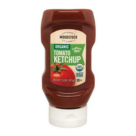 Woodstock, Organic Tomato Ketchup, 15 Oz (Case Of 16)