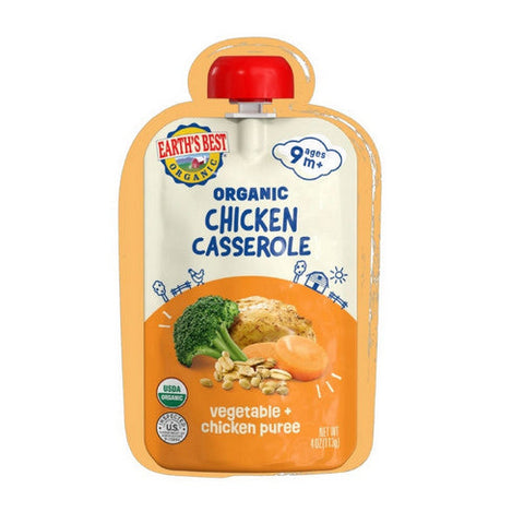 Earth's Best, Chicken Casserole, 4 Oz (Case Of 12) Earth's Best