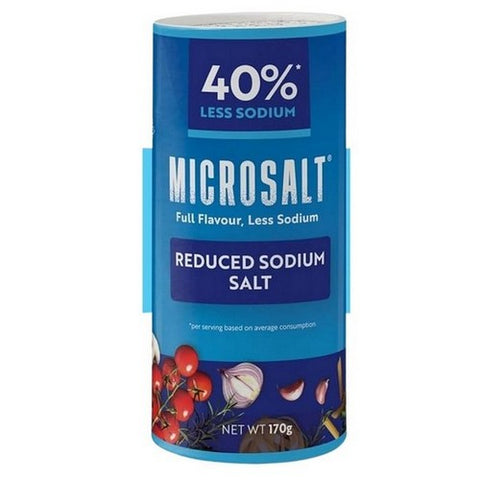 Microsalt, Less Sodium Salt, 2 Oz (Case Of 6)
