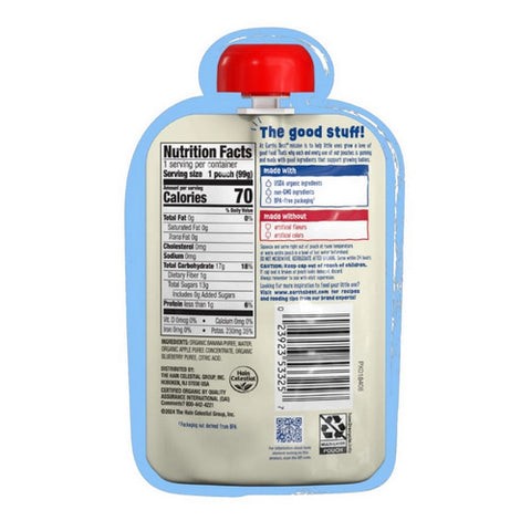 Earth's Best, Banana Apple Blueberry, 3.5 Oz (Case Of 12)