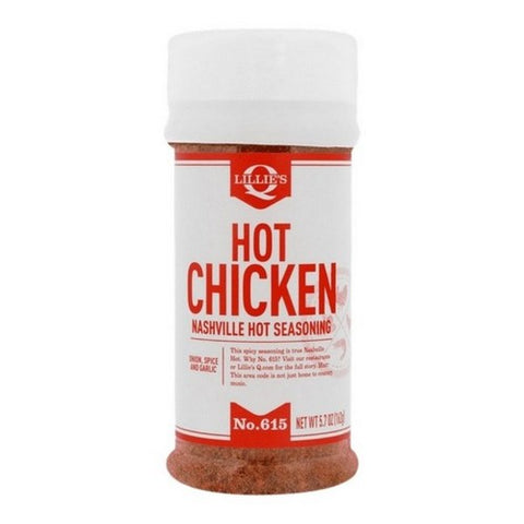 Lillies Q, Hot Chicken Seasoning, 5.7 Oz (Case Of 6)