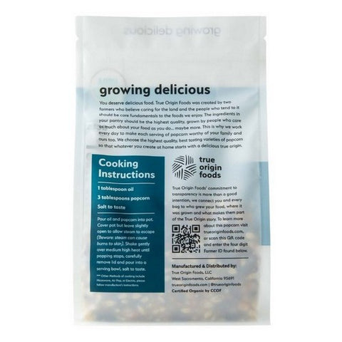 True Origin Foods, Rainbow Popcorn, 16 Oz (Case Of 6)