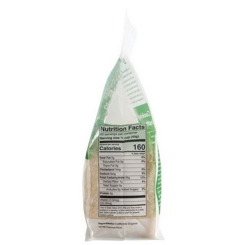 True Origin Foods, Rice Calrose CA White, 32 Oz (Case Of 6)