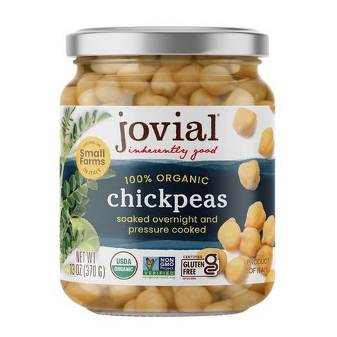 Jovial, 100% Organic Chickpeas, 13 Oz (Case Of 6)
