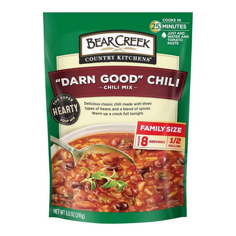 Bear Creek, Darn Good Chili Mix, 8.8 Oz (Case Of 6)
