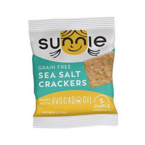 Sunnie, Cracker Sea Salt Grain Free, 0.9 Oz (Case Of 110) Sunnie