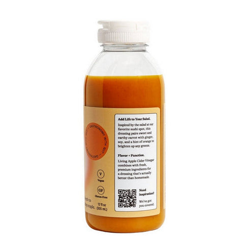 Acid League, Carrot Ginger Dressing, 12 Oz (Case Of 6) Acid League