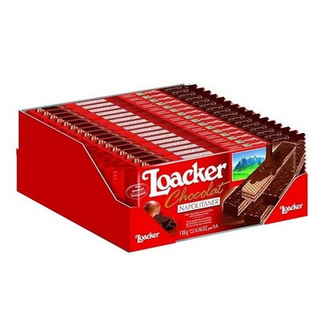 Loacker, Hazelnut Chocolate Napoleon, 4.16 Oz (Case Of 16)