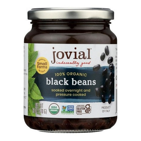 Jovial, Organic Black Beans, 13 Oz (Case Of 6)