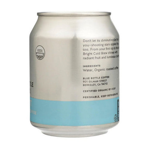 Blue Bottle Coffee, Cold Brew Coffee, 8 Oz (Case Of 12) Blue Bottle Coffee