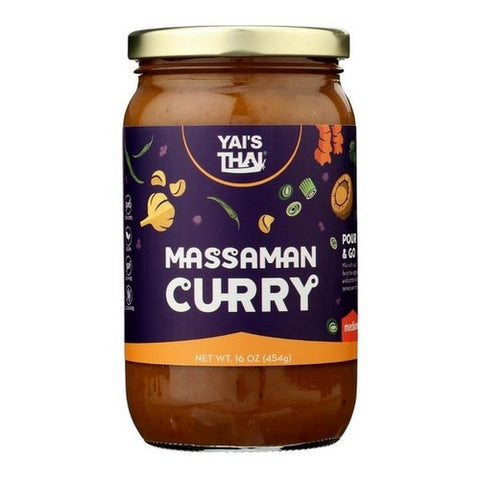 Yais Thai, Massaman Curry Sauce, 16 Oz (Case Of 6)