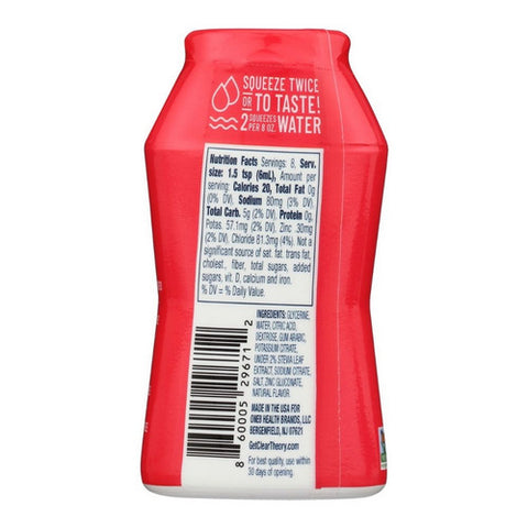 Clear Theory, Water Boost Fruit Punch, 1.62 Oz (Case Of 12)
