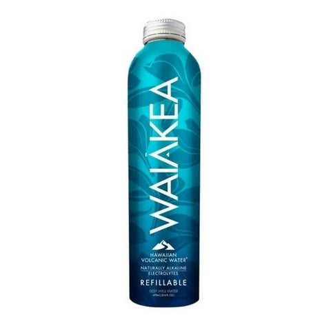 Waiakea, Hawaiian Volcanic Water, 22.6 Oz (Case Of 12)