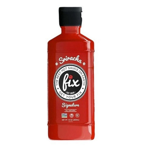 Fix Hot Sauce, Sriracha Hot Sauce, 18 Oz (Case Of 6)