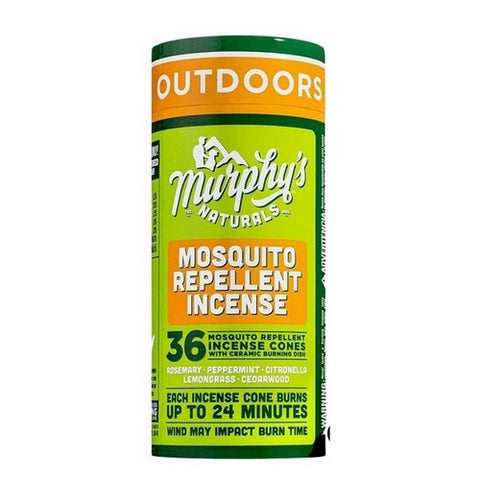 Murphys Naturals, Mosquito Repellent Incense Cone, 3.96 Oz (Case Of 6)