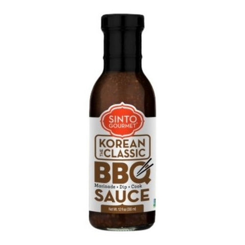 Sinto Gourmet, The Classic Korean BBQ Sauce, 12 Oz (Case Of 6)