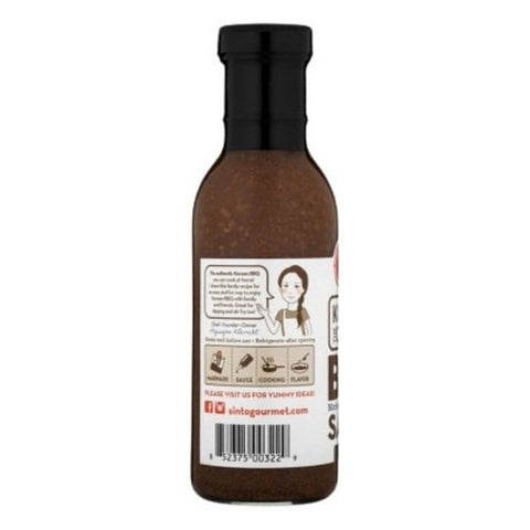 Sinto Gourmet, The Classic Korean BBQ Sauce, 12 Oz (Case Of 6)