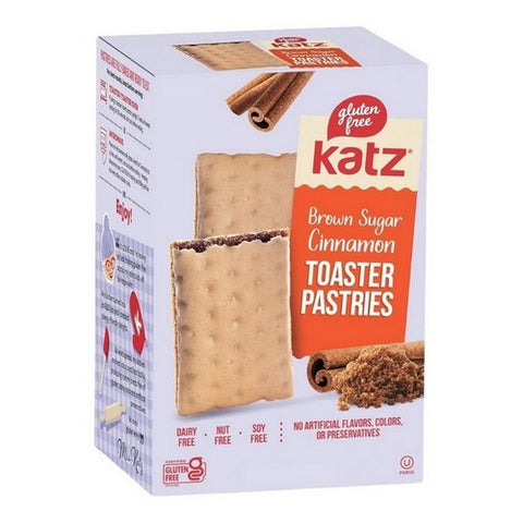 Katz, Brown Sugar Cinnamon Toaster Pastries, 8 Oz (Case Of 6)