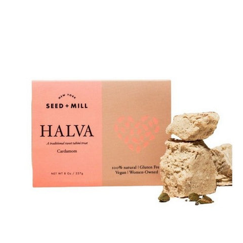 Seed Plus Mill, Halva Cardamon, 8 Oz (Case Of 12)