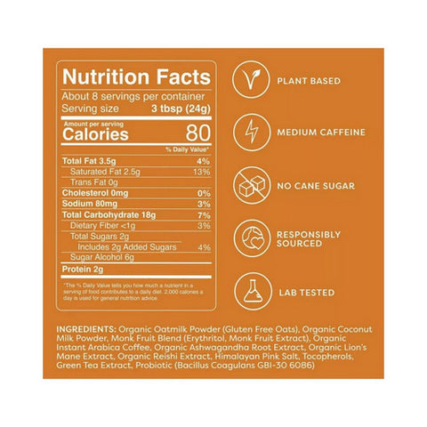 Clevr, Instant Superlatte Coffee, 6.8 Oz (Case Of 6)