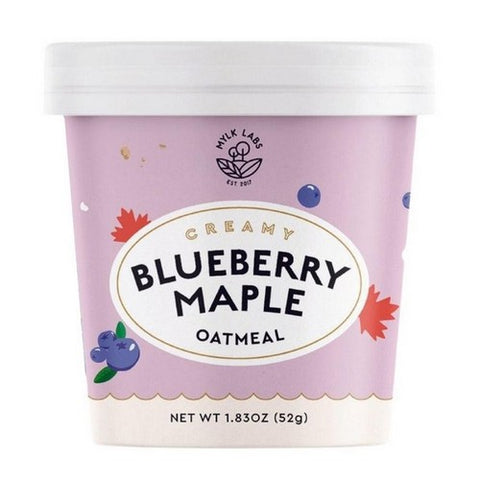 Mylk Labs, Blueberry Maple Oatmeal Cup, 1.83 Oz (Case Of 6)