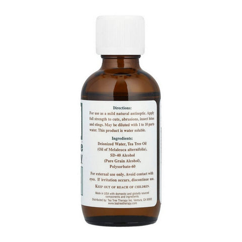 Tea Tree Therapy, 15% Water Soluble Tea Tree Oil, 2 OZ EA