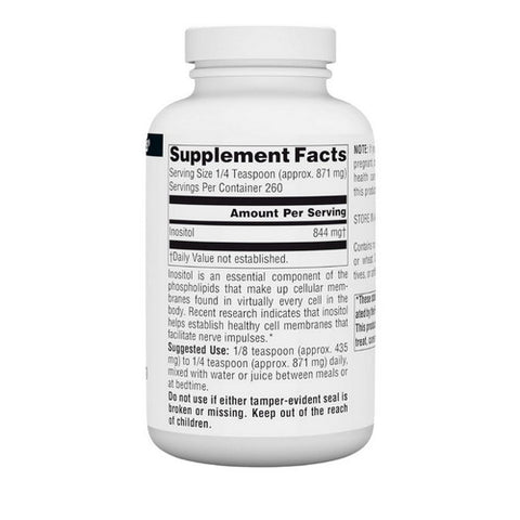 Source Naturals, Pure Inositol, Powder 8 Oz