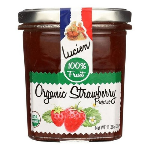 Lucienne, Organic Strawberry Fruit Spread, 11.28 Oz (Case Of 6)