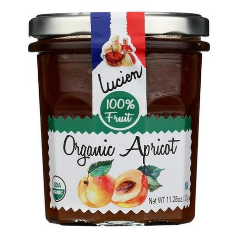 Lucienne, Organic Apricot Fruit Spread, 11.28 Oz (Case Of 6)