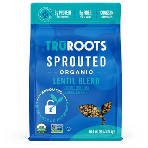 Truroots, Sprouted Lentil Blend, 11 Oz (Case Of 6) Truroots