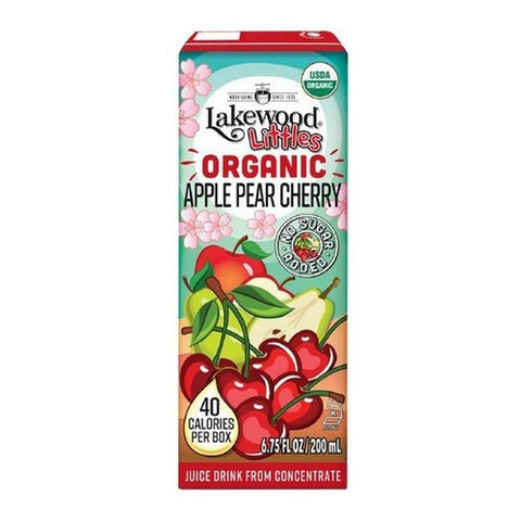 Lakewood Organic, Cherry Fusion Juice, 6.75 Oz X 8 Count (Case Of 4)