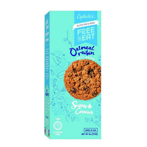 Cybeles, Oatmeal Raisin Cookies, 6 Oz (Case Of 6)