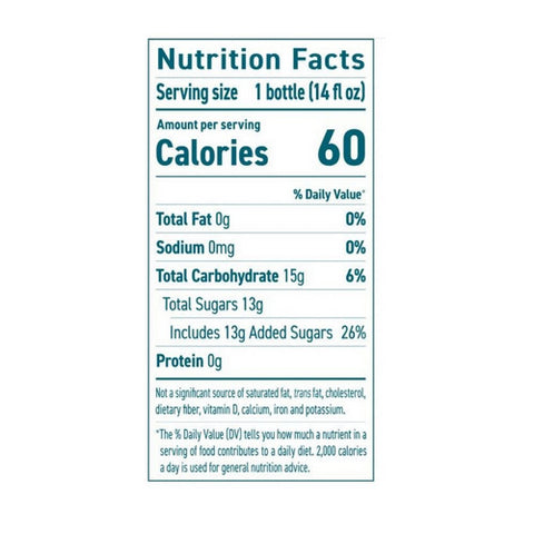 Brew Dr Kombucha, Organic Happiness Kombucha, 14 Oz (Case Of 12)