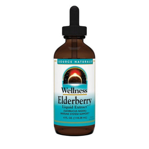 Source Naturals, Wellness Elderberry Liquid Extract, 4 oz Source Naturals