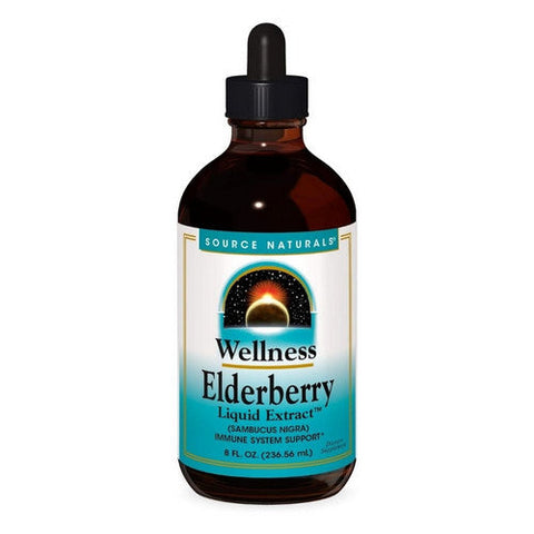 Source Naturals, Wellness Elderberry Liquid Extract, 8 oz Source Naturals