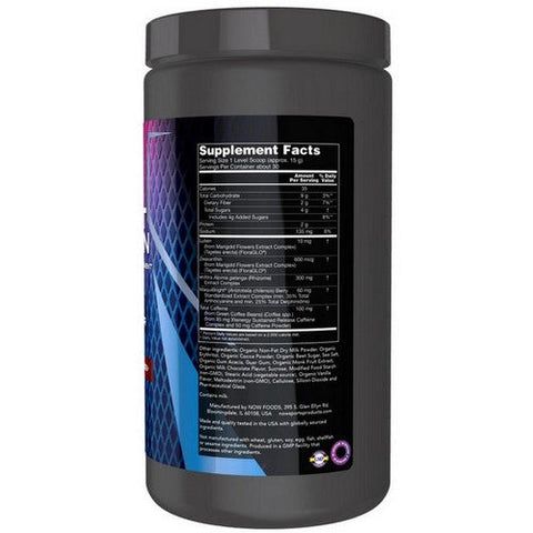 Now Foods, E-Sport Reaction Chocolate Milkshake Flavor Powder, 1 Lb Now Foods