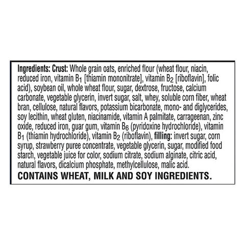 Nutri-Grain, Strawberry Soft Baked Breakfast Bars, 20.8 Oz (Case Of 6)