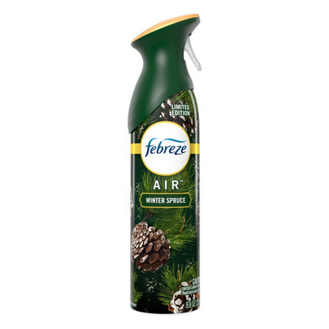 Febreze, Air Limited Edition Winter Spruce Air Refresher Spray, 8.8 Oz (Case Of 6)