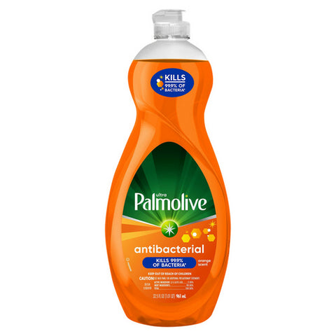 Palmolive, Ultra Antibacterial Dish Liquid Orange Scent, 32.5 Oz (Case Of 9)