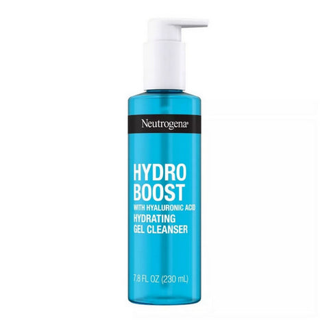 Neutrogena, Hydro Boost Lightweight Hydrating Gel Cleanser With Hyaluronic Acid, 7.8 Oz (Case Of 3)