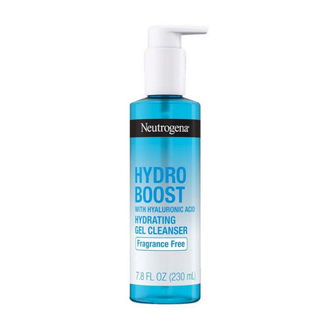 Neutrogena, Hydro Boost Fragrance Free Hydrating Gel Cleanser With Hyaluronic Acid, 7.8 Oz (Case Of 3)