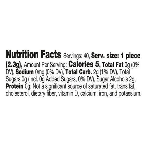 Ice Breakers, Cubes Wintergreen Sugar Free Gum, 3.24 Oz (Case Of 6)