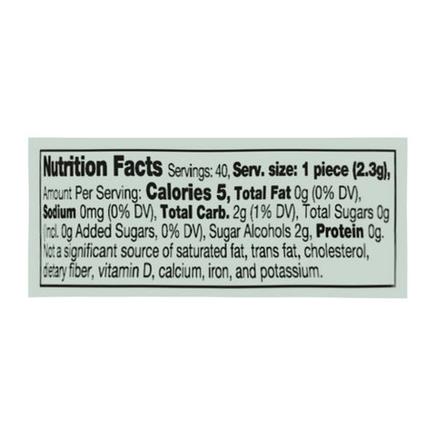 Ice Breakers, Ice Cubes Sugar Free Gum Spearmint, 3.24 Oz (Case Of 6)