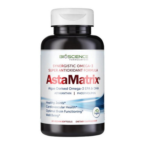 AstaMatrix, AstaMatrix Algae Omega 3 DHA EPA, 60 Softgels AstaMatrix
