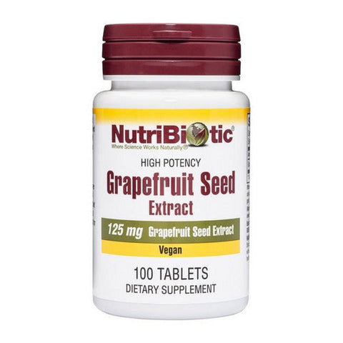 NutriBiotic, NutriBiotic Grapefruit Seed Extract, 100 Count NutriBiotic