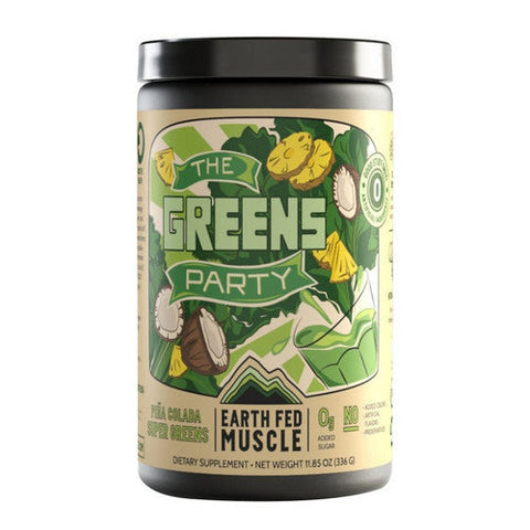 Earth Fed Muscle, Earth Fed Muscle The Greens Party, 11.85 Oz Earth Fed Muscle