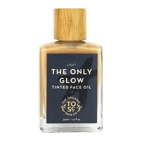 Tinted Light Face Oil 1 Oz by The Organic Skin Co
