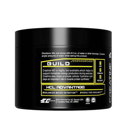 EC Sports, Creatine HCL Plus Betaine Powder, 175 Grams